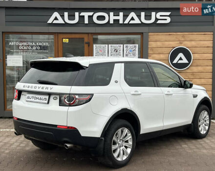 Белый Ленд Ровер Discovery Sport, объемом двигателя 2 л и пробегом 159 тыс. км за 19800 $, фото 4 на Automoto.ua