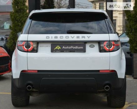 Белый Ленд Ровер Discovery Sport, объемом двигателя 2 л и пробегом 103 тыс. км за 23999 $, фото 8 на Automoto.ua