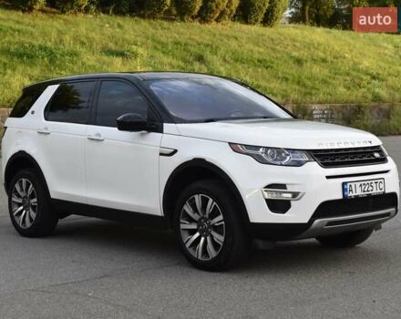 Білий Ленд Ровер Discovery Sport, об'ємом двигуна 2 л та пробігом 125 тис. км за 22500 $, фото 18 на Automoto.ua