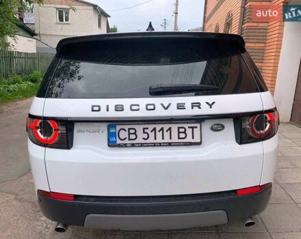 Белый Ленд Ровер Discovery Sport, объемом двигателя 2 л и пробегом 79 тыс. км за 32000 $, фото 4 на Automoto.ua
