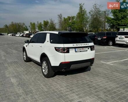 Белый Ленд Ровер Discovery Sport, объемом двигателя 2 л и пробегом 131 тыс. км за 22500 $, фото 6 на Automoto.ua