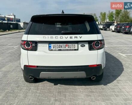 Белый Ленд Ровер Discovery Sport, объемом двигателя 2 л и пробегом 131 тыс. км за 22500 $, фото 5 на Automoto.ua