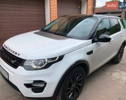 Белый Ленд Ровер Discovery Sport, объемом двигателя 2 л и пробегом 79 тыс. км за 32000 $, фото 2 на Automoto.ua