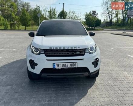 Белый Ленд Ровер Discovery Sport, объемом двигателя 2 л и пробегом 131 тыс. км за 22500 $, фото 1 на Automoto.ua