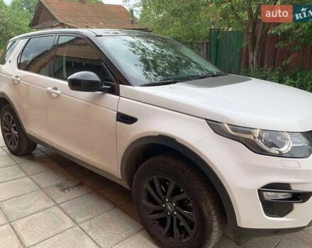 Белый Ленд Ровер Discovery Sport, объемом двигателя 2 л и пробегом 79 тыс. км за 32000 $, фото 1 на Automoto.ua
