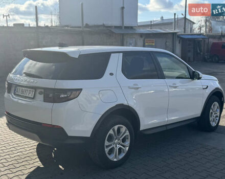 Белый Ленд Ровер Discovery Sport, объемом двигателя 2 л и пробегом 55 тыс. км за 23800 $, фото 5 на Automoto.ua