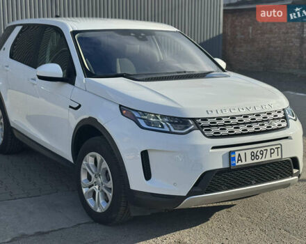 Белый Ленд Ровер Discovery Sport, объемом двигателя 2 л и пробегом 55 тыс. км за 23800 $, фото 4 на Automoto.ua