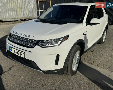Белый Ленд Ровер Discovery Sport, объемом двигателя 2 л и пробегом 55 тыс. км за 23800 $, фото 10 на Automoto.ua