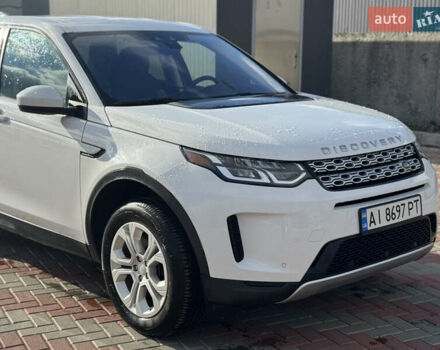 Белый Ленд Ровер Discovery Sport, объемом двигателя 2 л и пробегом 55 тыс. км за 23800 $, фото 1 на Automoto.ua