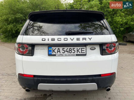 Белый Ленд Ровер Discovery Sport, объемом двигателя 2 л и пробегом 180 тыс. км за 19000 $, фото 1 на Automoto.ua