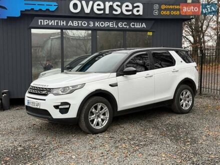 Белый Ленд Ровер Discovery Sport, объемом двигателя 2 л и пробегом 134 тыс. км за 14900 $, фото 1 на Automoto.ua