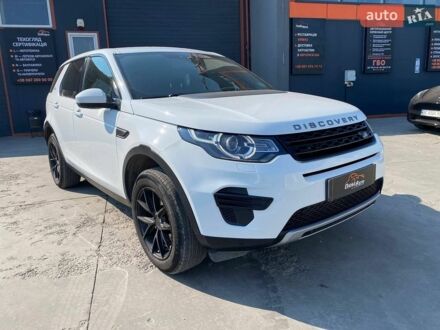 Белый Ленд Ровер Discovery Sport, объемом двигателя 2 л и пробегом 156 тыс. км за 15300 $, фото 1 на Automoto.ua