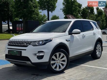 Белый Ленд Ровер Discovery Sport, объемом двигателя 2 л и пробегом 156 тыс. км за 17990 $, фото 1 на Automoto.ua