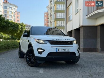 Белый Ленд Ровер Discovery Sport, объемом двигателя 2 л и пробегом 190 тыс. км за 15900 $, фото 1 на Automoto.ua