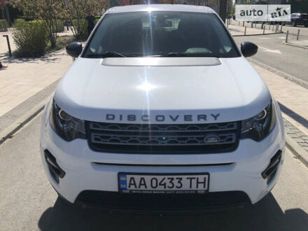 Білий Ленд Ровер Discovery Sport, об'ємом двигуна 2.2 л та пробігом 100 тис. км за 20900 $, фото 1 на Automoto.ua