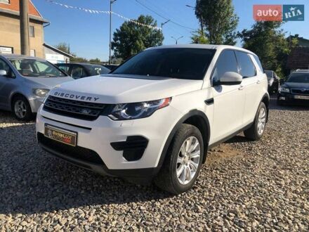 Белый Ленд Ровер Discovery Sport, объемом двигателя 2 л и пробегом 132 тыс. км за 17300 $, фото 1 на Automoto.ua