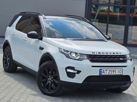 Белый Ленд Ровер Discovery Sport, объемом двигателя 2.18 л и пробегом 228 тыс. км за 18499 $, фото 1 на Automoto.ua