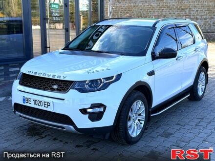 Білий Ленд Ровер Discovery Sport, об'ємом двигуна 2.2 л та пробігом 107 тис. км за 21500 $, фото 1 на Automoto.ua
