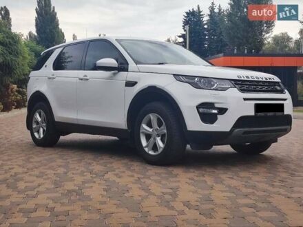 Белый Ленд Ровер Discovery Sport, объемом двигателя 2.18 л и пробегом 79 тыс. км за 22800 $, фото 1 на Automoto.ua