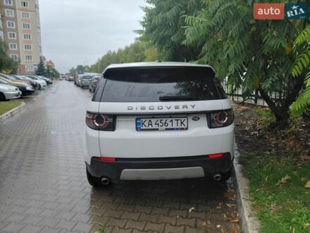 Білий Ленд Ровер Discovery Sport, об'ємом двигуна 2.2 л та пробігом 212 тис. км за 15800 $, фото 1 на Automoto.ua