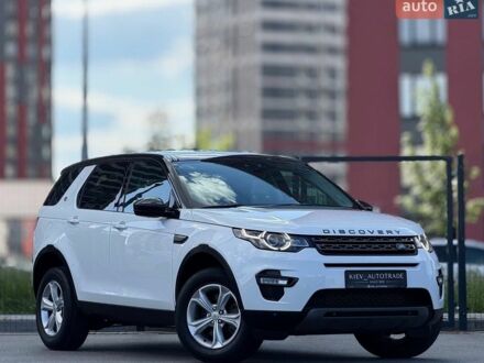 Белый Ленд Ровер Discovery Sport, объемом двигателя 2.2 л и пробегом 130 тыс. км за 19900 $, фото 1 на Automoto.ua