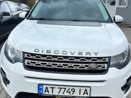Белый Ленд Ровер Discovery Sport, объемом двигателя 2 л и пробегом 219 тыс. км за 21500 $, фото 1 на Automoto.ua
