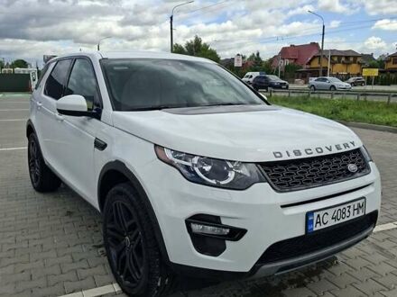 Белый Ленд Ровер Discovery Sport, объемом двигателя 2 л и пробегом 143 тыс. км за 17500 $, фото 1 на Automoto.ua