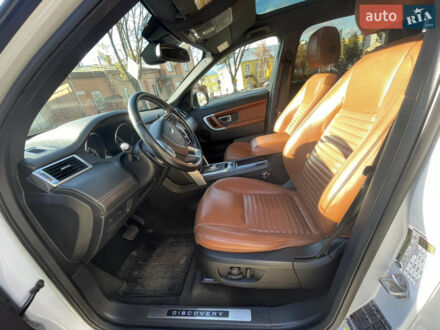 Белый Ленд Ровер Discovery Sport, объемом двигателя 2 л и пробегом 211 тыс. км за 18900 $, фото 1 на Automoto.ua