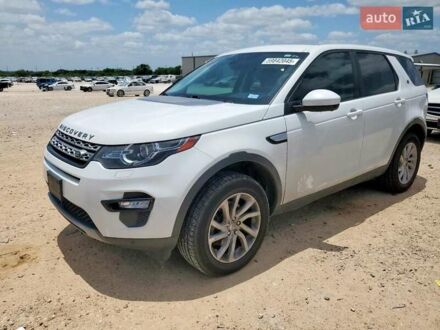 Белый Ленд Ровер Discovery Sport, объемом двигателя 2 л и пробегом 112 тыс. км за 3000 $, фото 1 на Automoto.ua