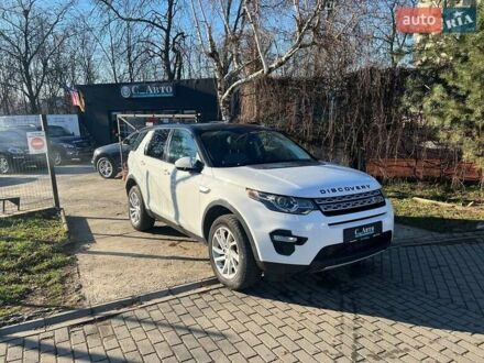 Белый Ленд Ровер Discovery Sport, объемом двигателя 2 л и пробегом 104 тыс. км за 17800 $, фото 1 на Automoto.ua
