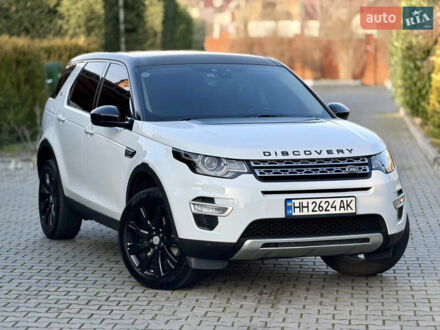 Білий Ленд Ровер Discovery Sport, об'ємом двигуна 2 л та пробігом 107 тис. км за 18500 $, фото 1 на Automoto.ua