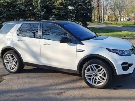 Белый Ленд Ровер Discovery Sport, объемом двигателя 2 л и пробегом 160 тыс. км за 22500 $, фото 1 на Automoto.ua