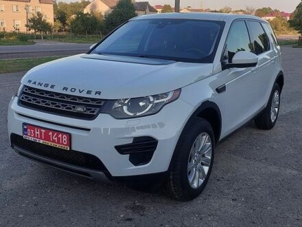 Белый Ленд Ровер Discovery Sport, объемом двигателя 2 л и пробегом 148 тыс. км за 13300 $, фото 1 на Automoto.ua
