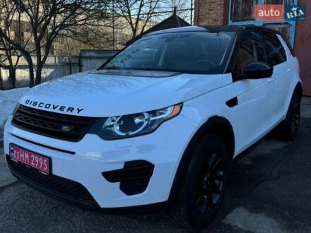 Белый Ленд Ровер Discovery Sport, объемом двигателя 2 л и пробегом 138 тыс. км за 16300 $, фото 1 на Automoto.ua