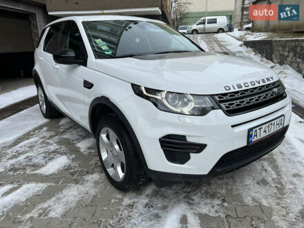 Білий Ленд Ровер Discovery Sport, об'ємом двигуна 2 л та пробігом 228 тис. км за 14799 $, фото 1 на Automoto.ua