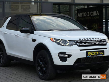Белый Ленд Ровер Discovery Sport, объемом двигателя 2 л и пробегом 210 тыс. км за 17000 $, фото 1 на Automoto.ua