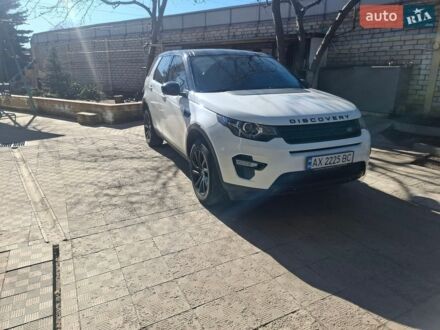 Белый Ленд Ровер Discovery Sport, объемом двигателя 2 л и пробегом 160 тыс. км за 17300 $, фото 1 на Automoto.ua