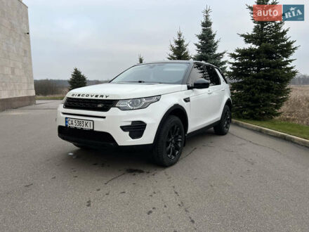 Белый Ленд Ровер Discovery Sport, объемом двигателя 2 л и пробегом 142 тыс. км за 18900 $, фото 1 на Automoto.ua