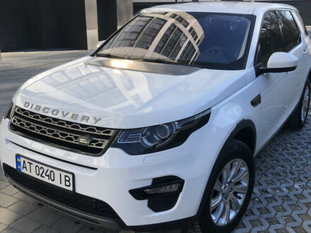Ленд Ровер Discovery Sport 2016 в Ивано-Франковске на Automoto.ua Белый Ленд Ровер Discovery Sport, объемом двигателя 2 л и пробегом 98 тыс. км за 15800 $, фото 1 на Automoto.ua