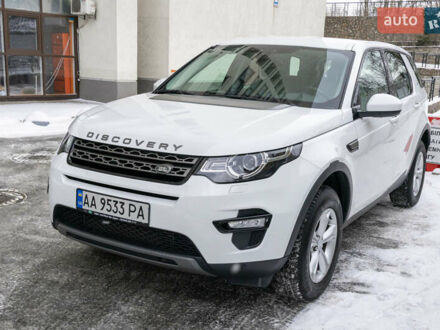 Ленд Ровер Discovery Sport 2016 в Киеве на Automoto.ua Белый Ленд Ровер Discovery Sport, объемом двигателя 2.18 л и пробегом 45 тыс. км за 24900 $, фото 1 на Automoto.ua