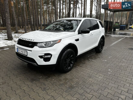 Белый Ленд Ровер Discovery Sport, объемом двигателя 2 л и пробегом 98 тыс. км за 30000 $, фото 1 на Automoto.ua