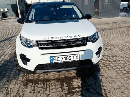 Белый Ленд Ровер Discovery Sport, объемом двигателя 2 л и пробегом 190 тыс. км за 16500 $, фото 1 на Automoto.ua