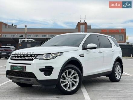 Белый Ленд Ровер Discovery Sport, объемом двигателя 2 л и пробегом 152 тыс. км за 17990 $, фото 1 на Automoto.ua
