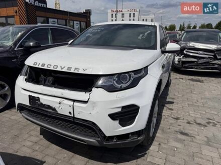 Белый Ленд Ровер Discovery Sport, объемом двигателя 2 л и пробегом 152 тыс. км за 9900 $, фото 1 на Automoto.ua
