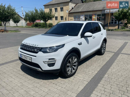 Білий Ленд Ровер Discovery Sport, об'ємом двигуна 2 л та пробігом 142 тис. км за 18200 $, фото 1 на Automoto.ua