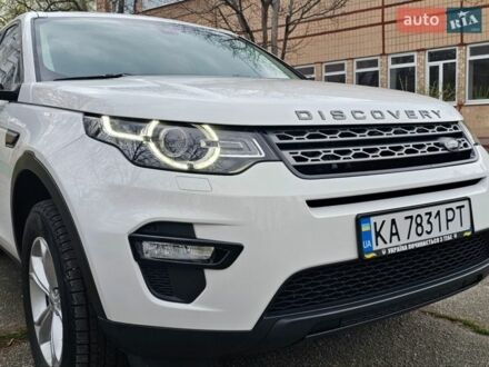 Білий Ленд Ровер Discovery Sport, об'ємом двигуна 2 л та пробігом 99 тис. км за 21950 $, фото 1 на Automoto.ua