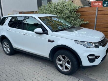 Белый Ленд Ровер Discovery Sport, объемом двигателя 2 л и пробегом 216 тыс. км за 14400 $, фото 1 на Automoto.ua