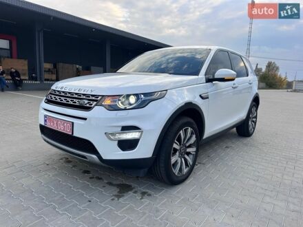 Белый Ленд Ровер Discovery Sport, объемом двигателя 2 л и пробегом 148 тыс. км за 18999 $, фото 1 на Automoto.ua