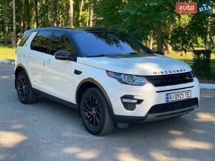 Белый Ленд Ровер Discovery Sport, объемом двигателя 2 л и пробегом 146 тыс. км за 18999 $, фото 1 на Automoto.ua