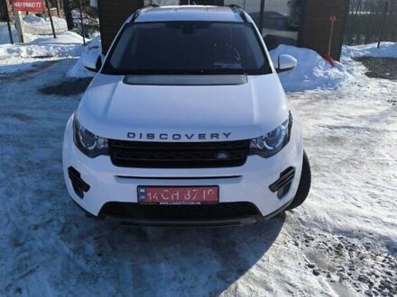 Білий Ленд Ровер Discovery Sport, об'ємом двигуна 2 л та пробігом 139 тис. км за 16299 $, фото 1 на Automoto.ua